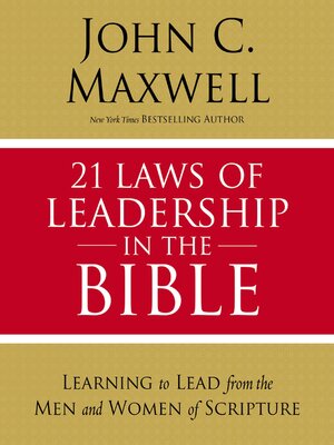 cover image of 21 Laws of Leadership in the Bible